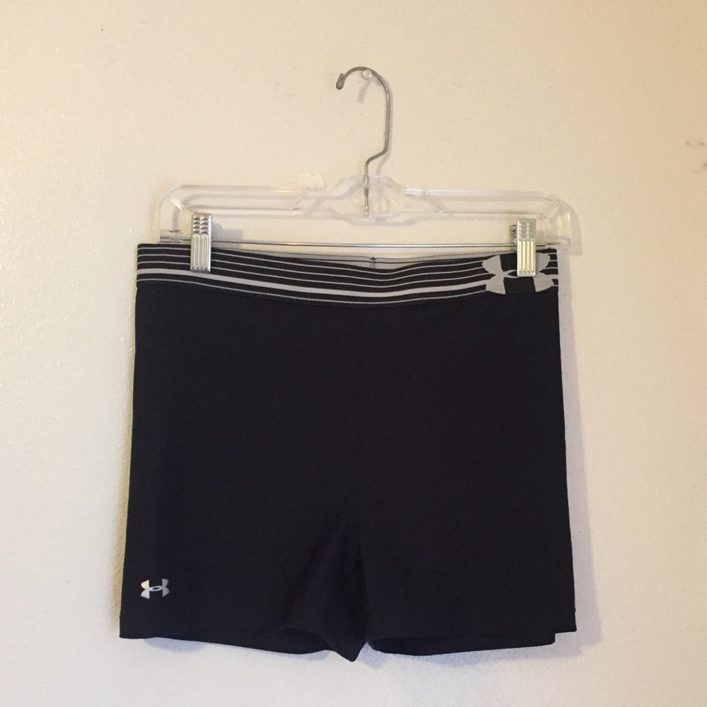 Under Armour Black Spandex Shorts